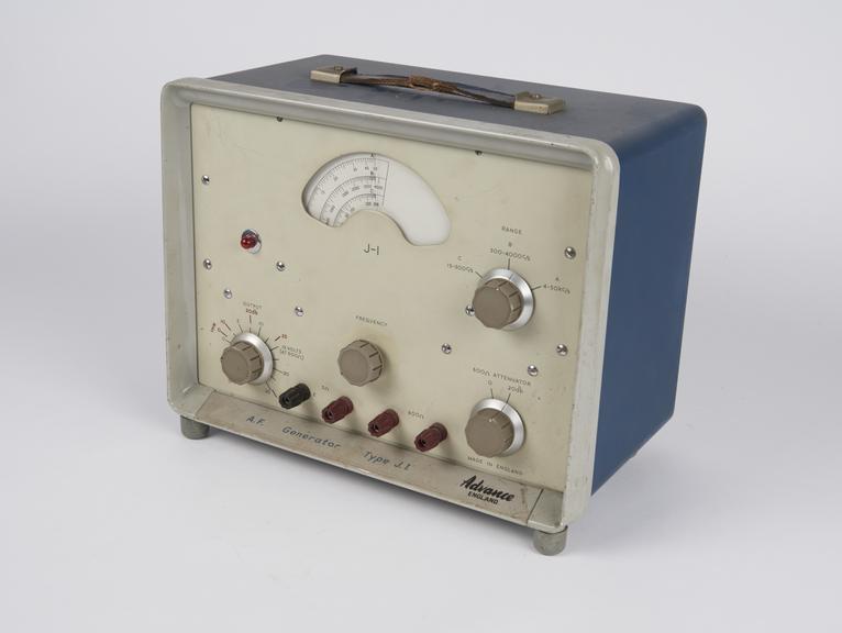 Advance a.f. generator, Type J1, 15Hz - 50kHz, c. 1955