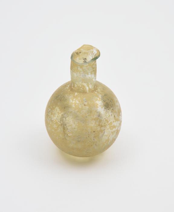 Glass flasks, Roman, 1 to 150 AD