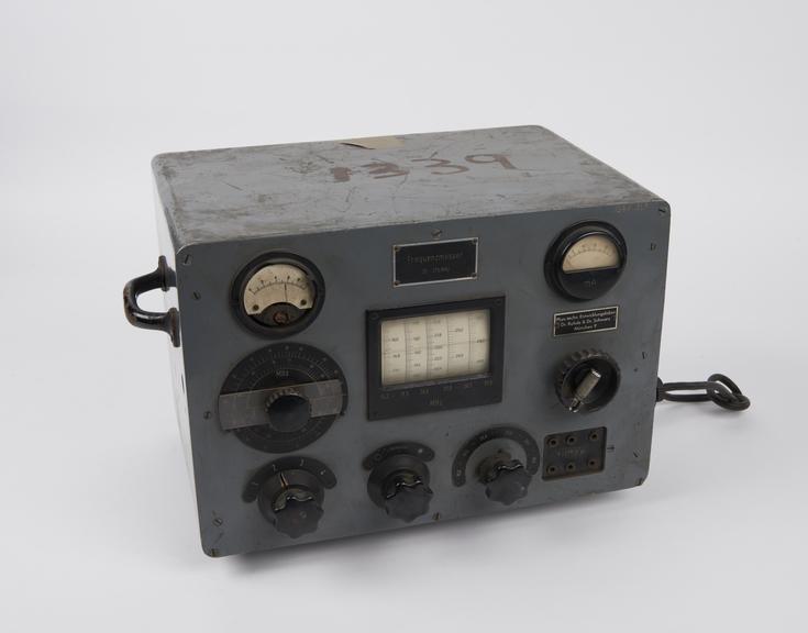 One German Frequency Meter Type WIK, 30-375 Mc/s.