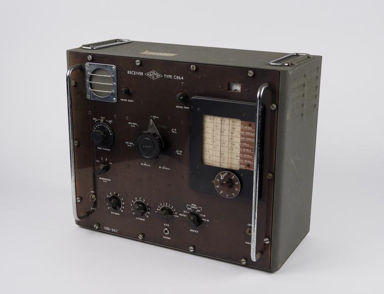 Airmec communications receiver type c.864 (15khz-30MHz) s/n 1109