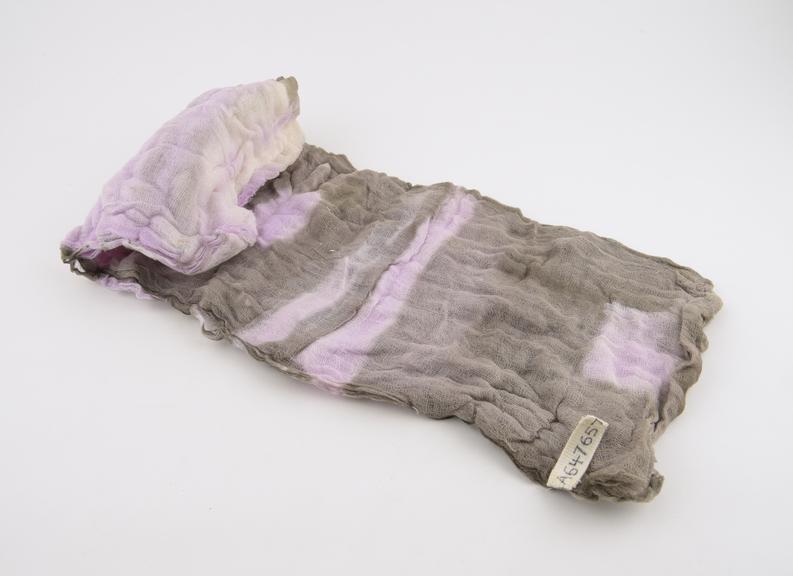 Gauze bandage, relic of R.J.Godlee