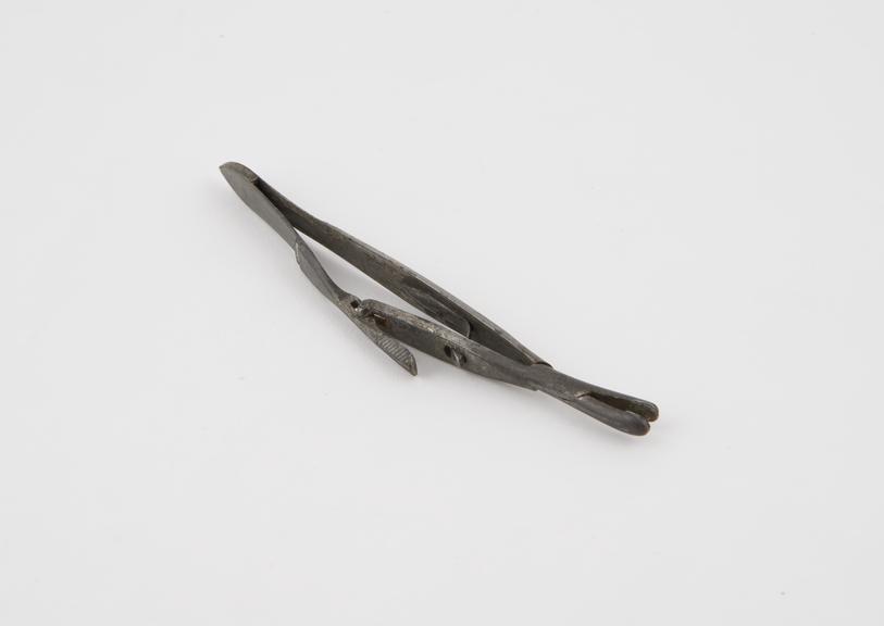 Sands' needle holder, steel, second half 19th century