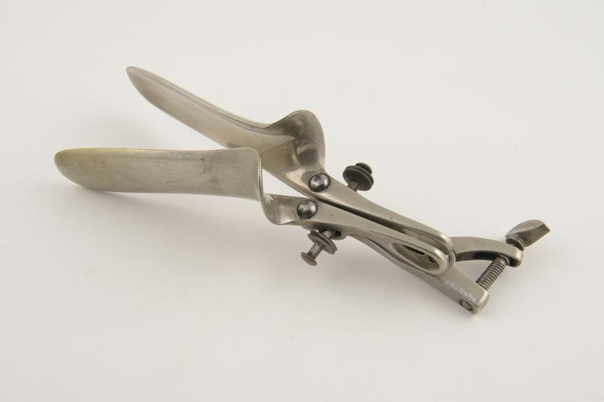 Speculum, vaginal, Reeves, metal, nickel plated