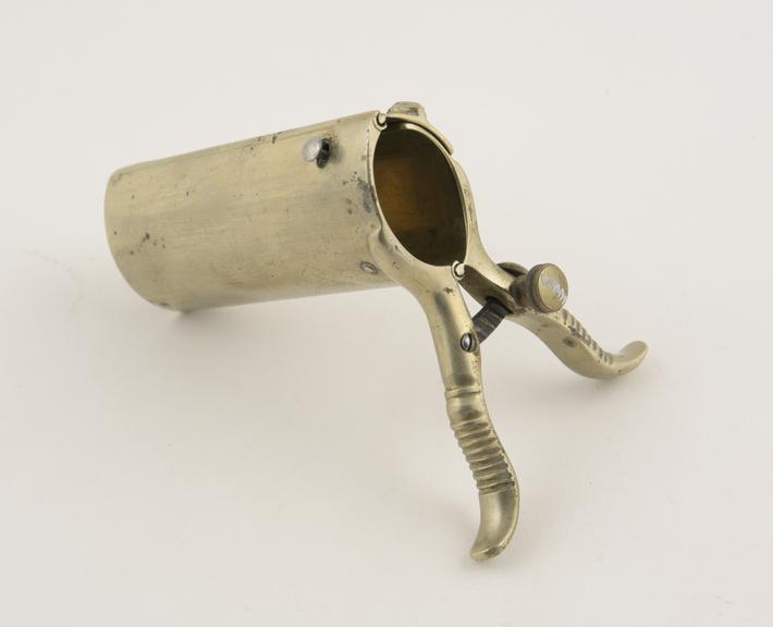 Speculum, vaginal, Boivin, short, metal, nickel-plated