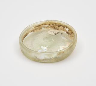 Glass base, Roman, 251-450AD