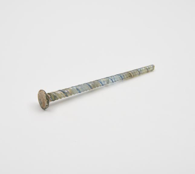 Glass stirring rod, Roman, 251-450AD