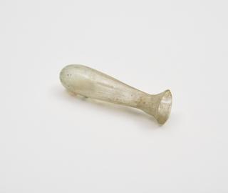 Glass unguent bottle