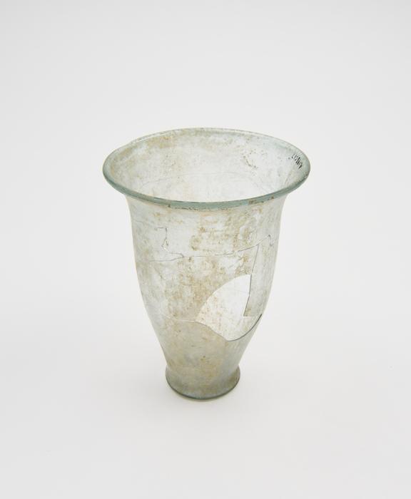 Glass cup, Roman, 251-450AD