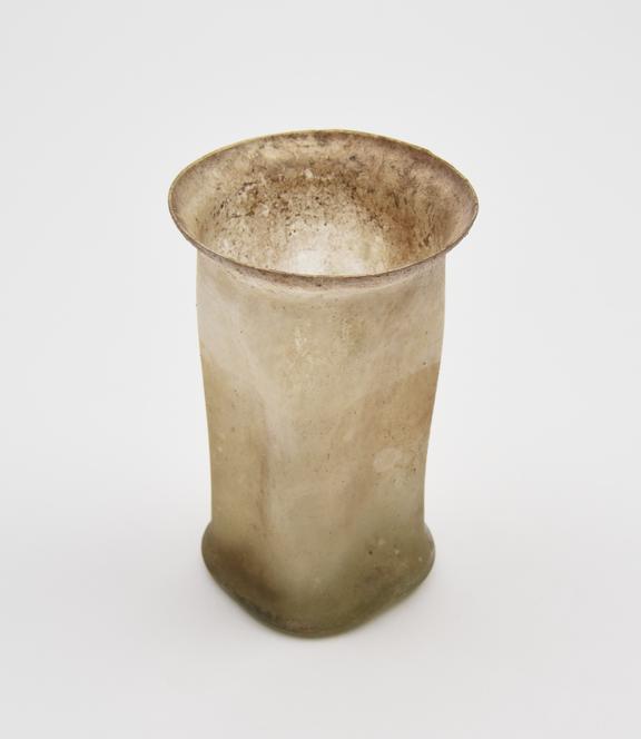 Glass cup, Roman, 151-300AD