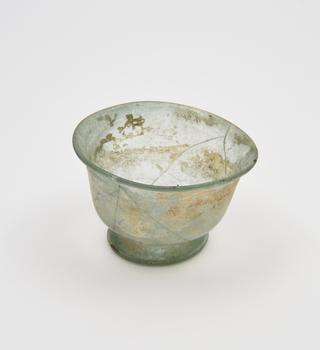 Glass bowl, Roman, 151-300AD