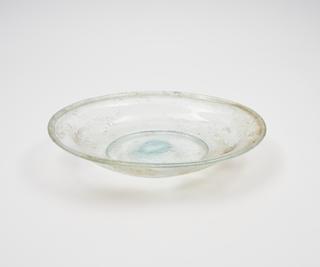 Glass dish, Roman, 151-300AD