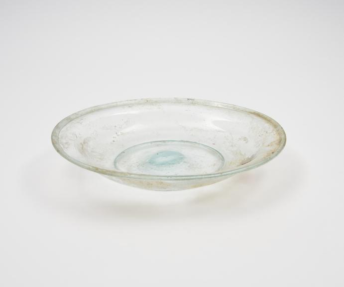 Glass dish, Roman, 151-300AD