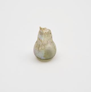 Glass unguent bottle, Roman, 151-300AD