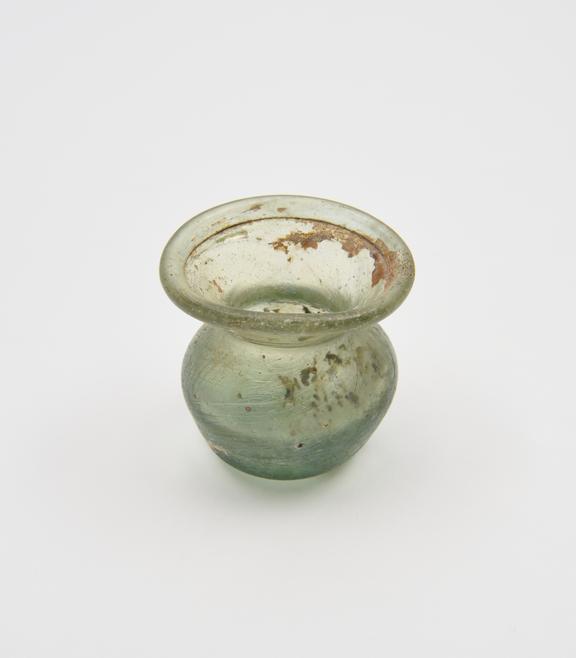 Glass jar, Roman, 251 to 450 AD