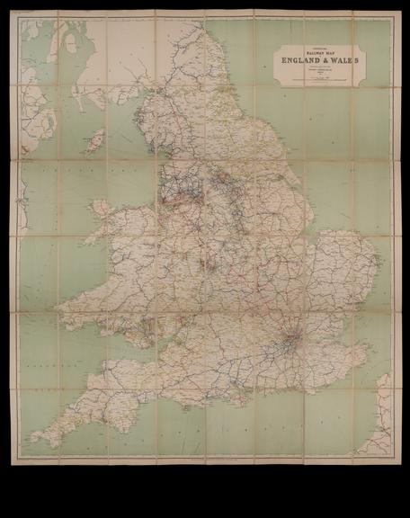 Map, Railway Clearing House