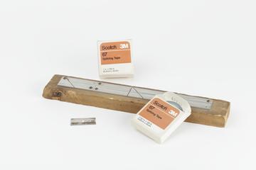 Tape and Splicing Block from BBC Radiophonic Workshop