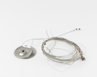 Guitar strings and finger cymbals used in BBC Radiophonic Workshop