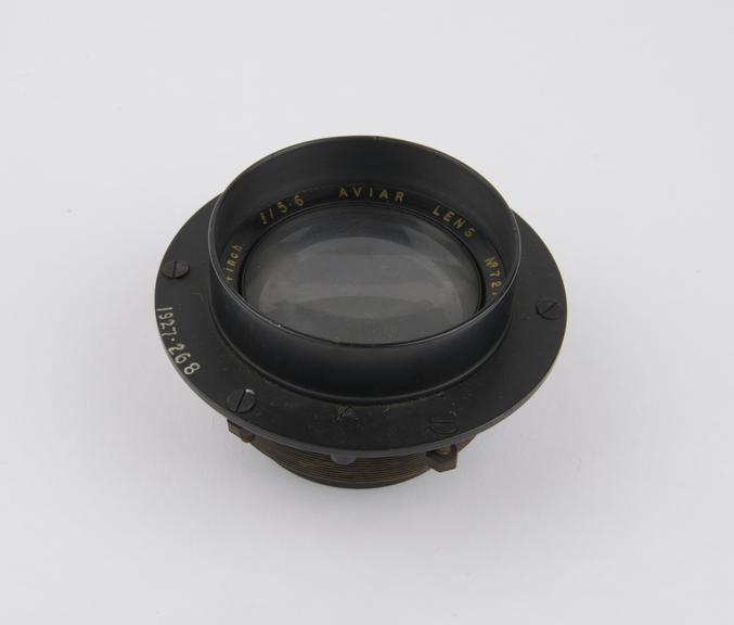 Photo lens, Taylor Taylor and Hobson Booke Aviar, F5