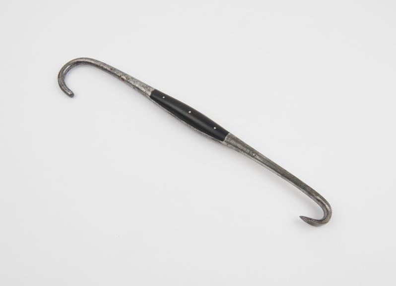 Crotchet, obstetrical and blunt hook, probably Clark's by J