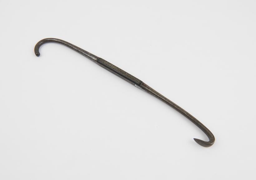 Crotchet, obstetrical and blunt hook, probably Clarke's