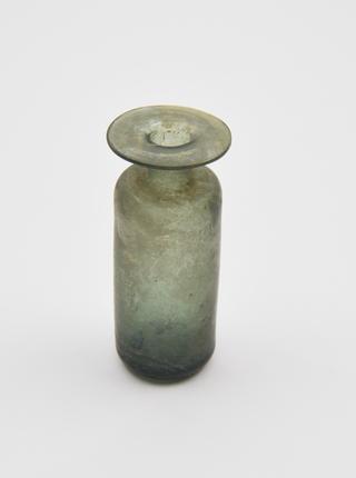 Glass bottle, found in Bristol, 18th century