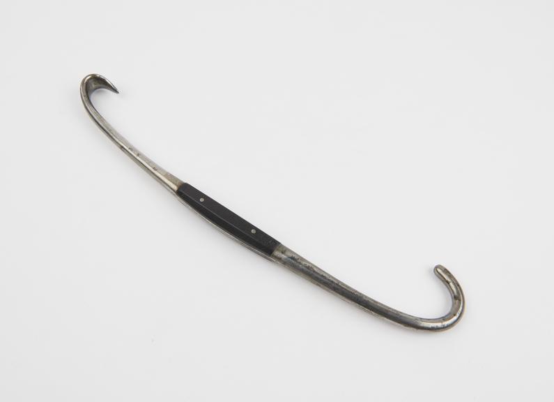 Crotchet, obstetrical, and blunt hook, probably Clarke's