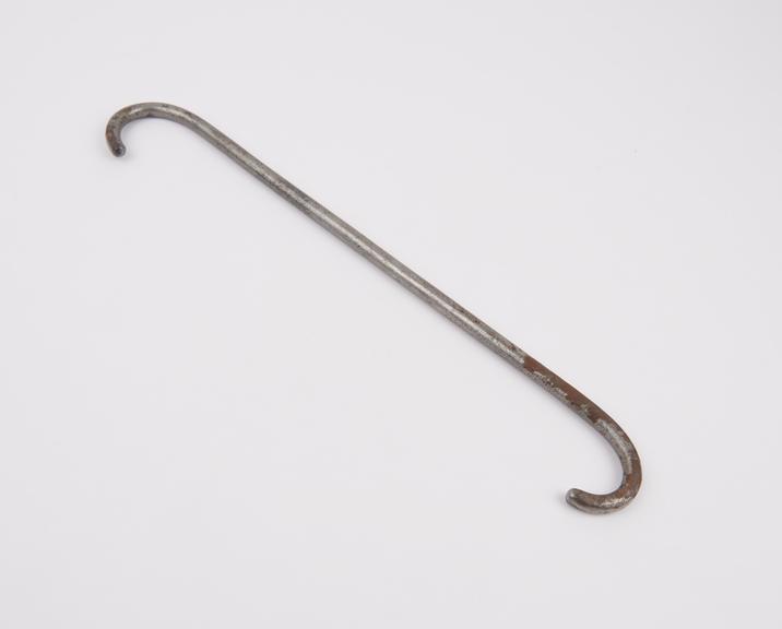 Blunt hook, double-headed, steel, 19th century