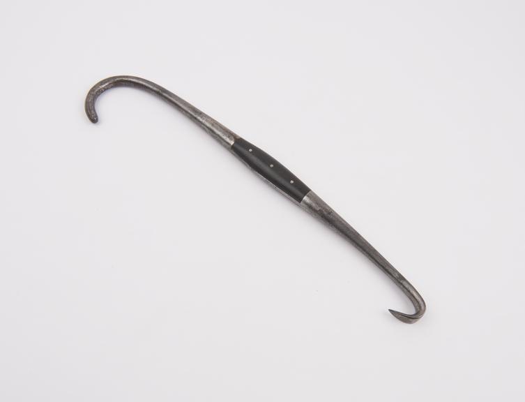 Crotchet, obstetrics, blunt hook, probably Clarke's