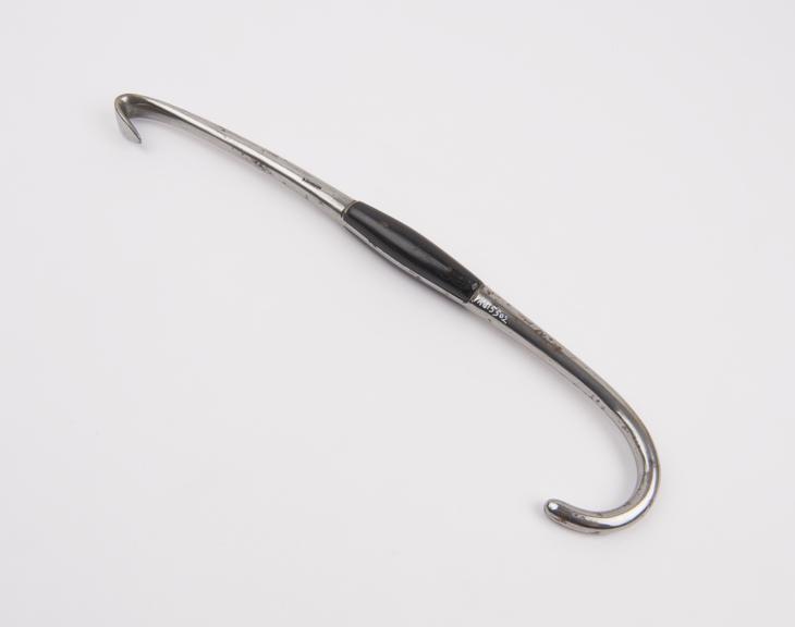 Crotchet, obstetrical and blunt hook, probably Clarke's, by S