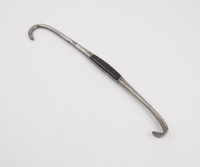 Crotchet, obstetrical, and blunt hook, probably Clarke's