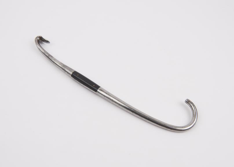 Crotchet, obstetrical and blunt hook, probably Clarke's