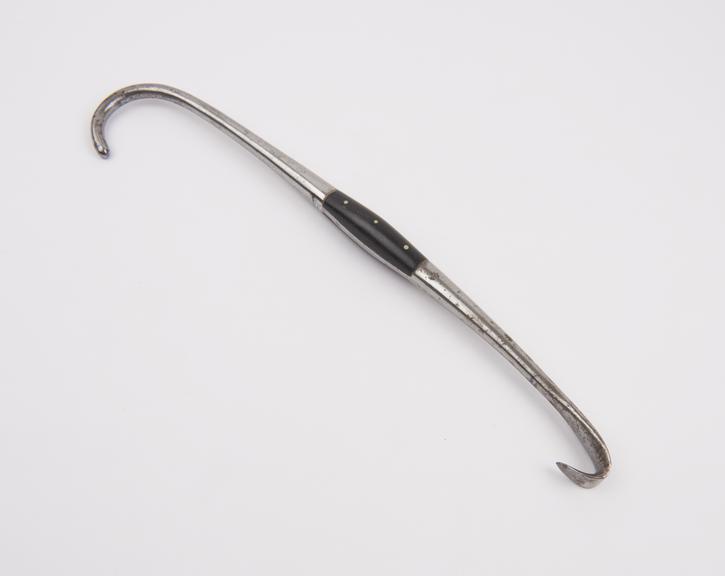 Crotchet, obstetrical and blunt hook, probably Clarke's, by S