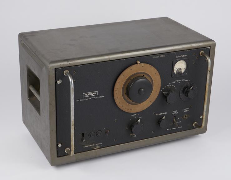 Oscillator, R.C., type D-330-B no. 163004, by Muirhead and Co