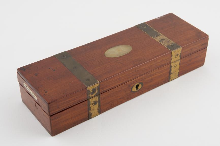 Post mortem set, cased, by Wood, English, 1871-1930