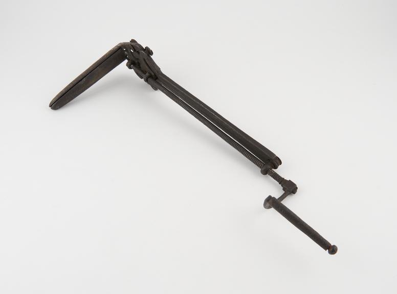 Speculum, vaginal, steel, European, 1500-1700