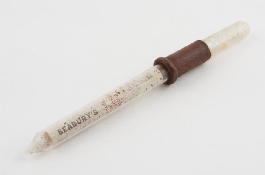 Ampoule of sterile catgut suture by Seabury