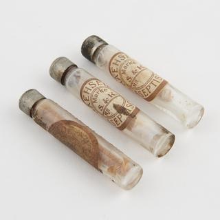 Three tubes of German suture