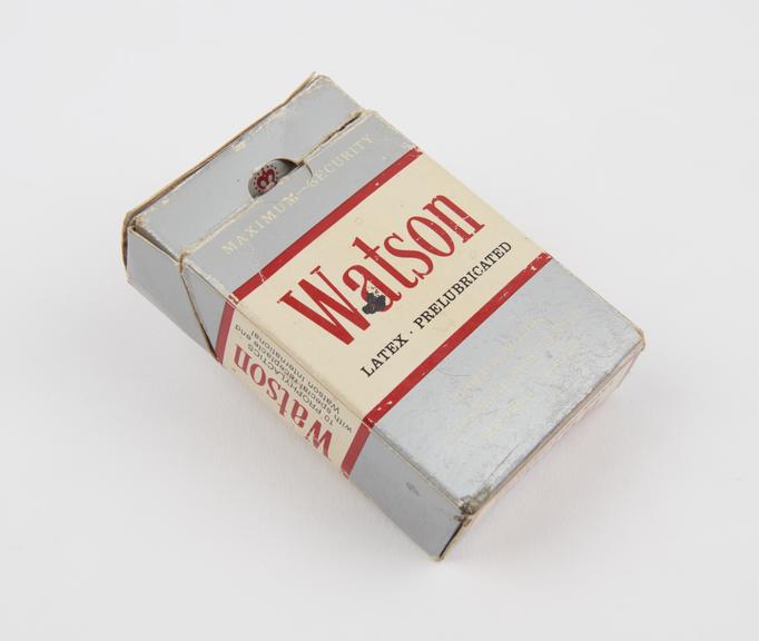 Packet of 10 Watson Maximum Security Latex' condoms, (country?)