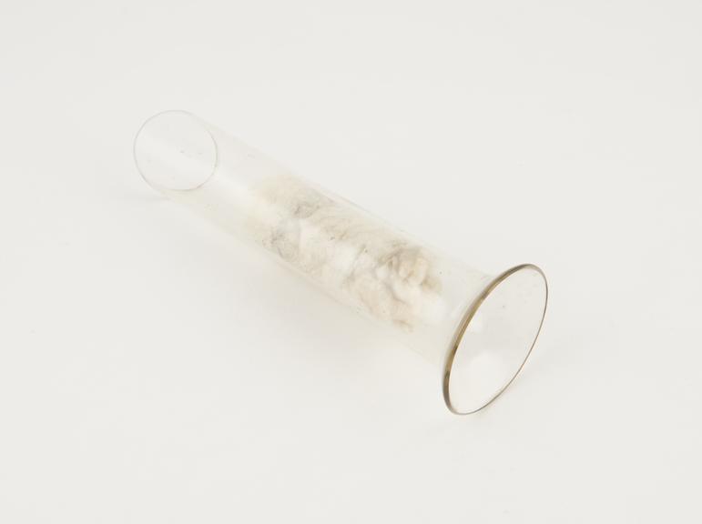 Speculum, vaginal, glass, European, late 19th century