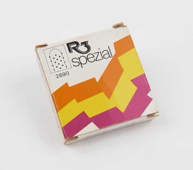 Carton of R3 Spezial' condoms, Germany, 1970s.'