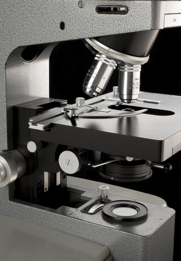 Orthoplan interference microscope, trinocular