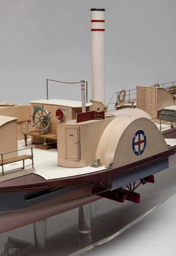 Scale Model River Tees Model Whole model of the River Thames paddle steamer 'Orlando' | Science ...