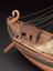 Rigged model, scale 1:60, of a Roman Merchant ship (151-250 AD)