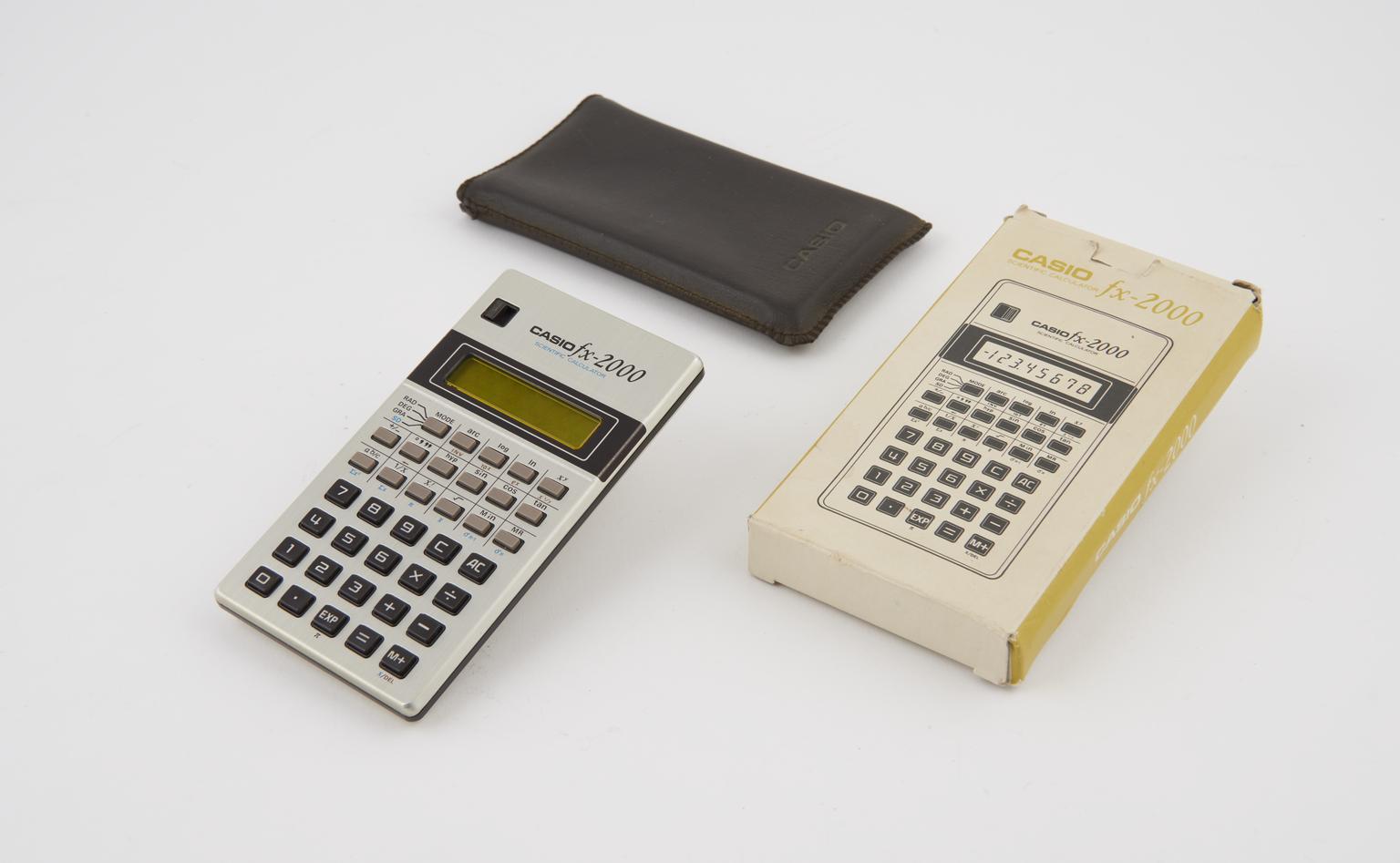 Casio electronic calculator, 1977 | Science Museum Group Collection