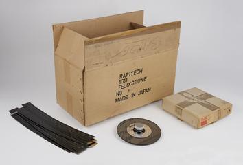 Box Containing Index Plates and Font Discs