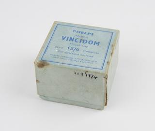 Box for cervical cap