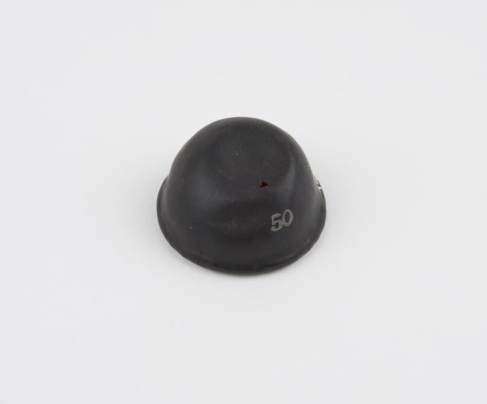 Rubber diaphragm, size 50, Europe, 1930-1960