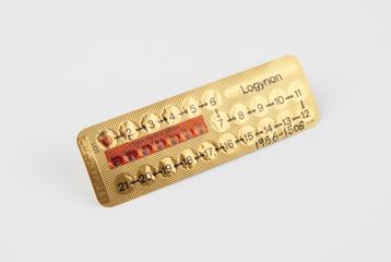 'Logynon' contraceptive pills, Berlin, Germany, 1986
