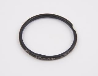 Rubber and steel measuring ring for diaphragm