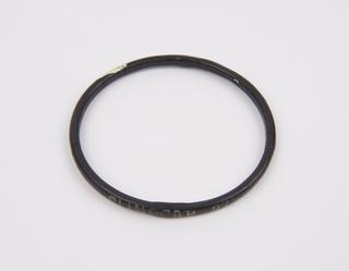 Rubber and steel measuring ring for diaphragm